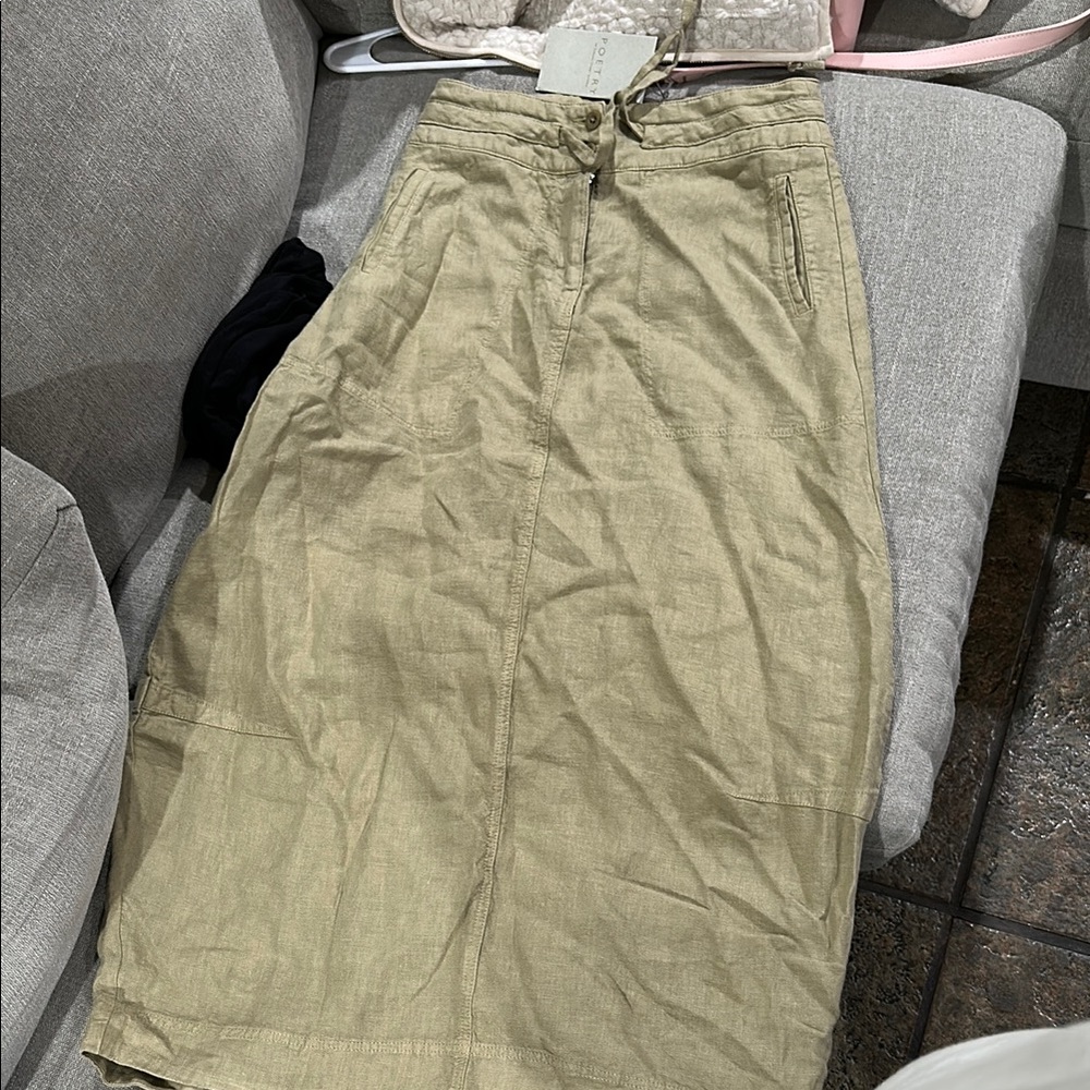 Khaki Women's Skirt